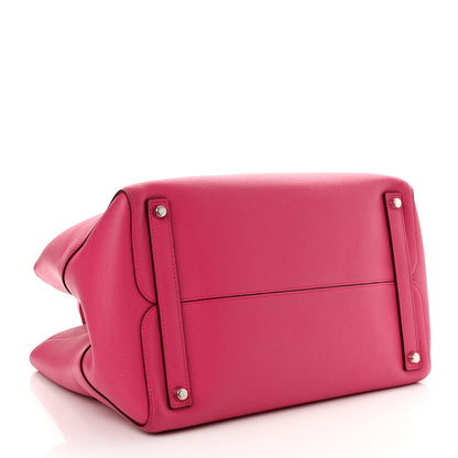 Christian Dior Supple Grained Calfskin Large Open Bar Tote Pink 4 of 12