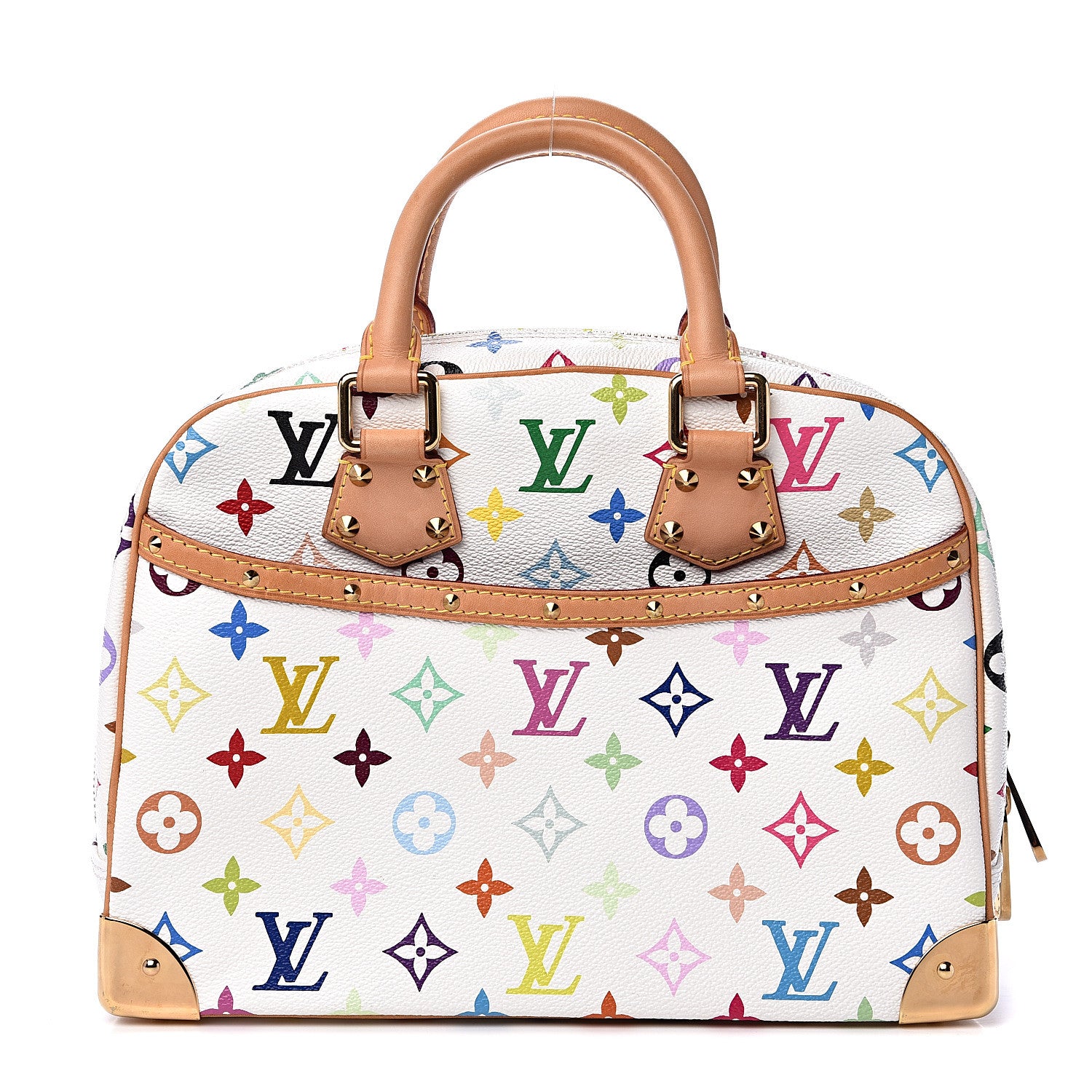 Louis Vuitton Monogram Multicolor Trouville White 1 of 9