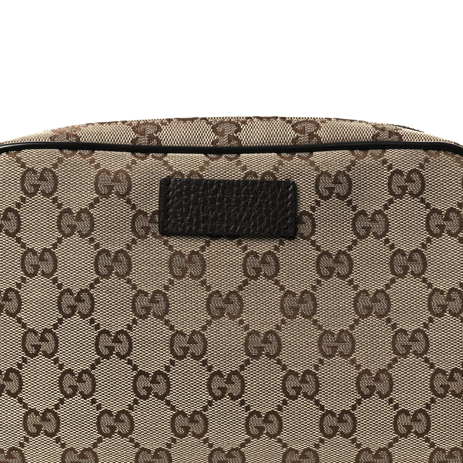 Gucci Monogram Belt Bag Dark Brown 8 of 10