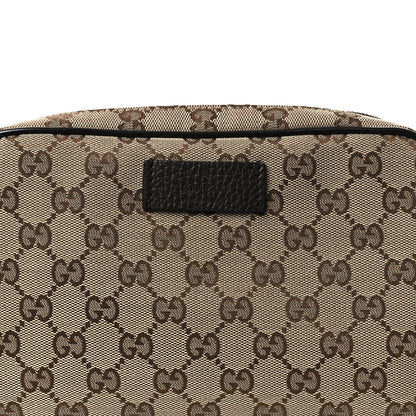 Gucci Monogram Belt Bag Dark Brown 8 of 10