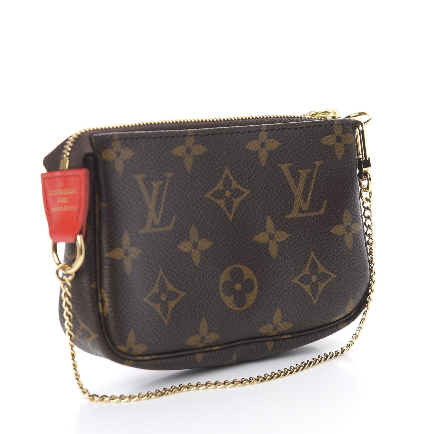Louis Vuitton Monogram 2020 Christmas Animation Bumper Cars Mini Pochette Accessories Coquelicot 2 of 6