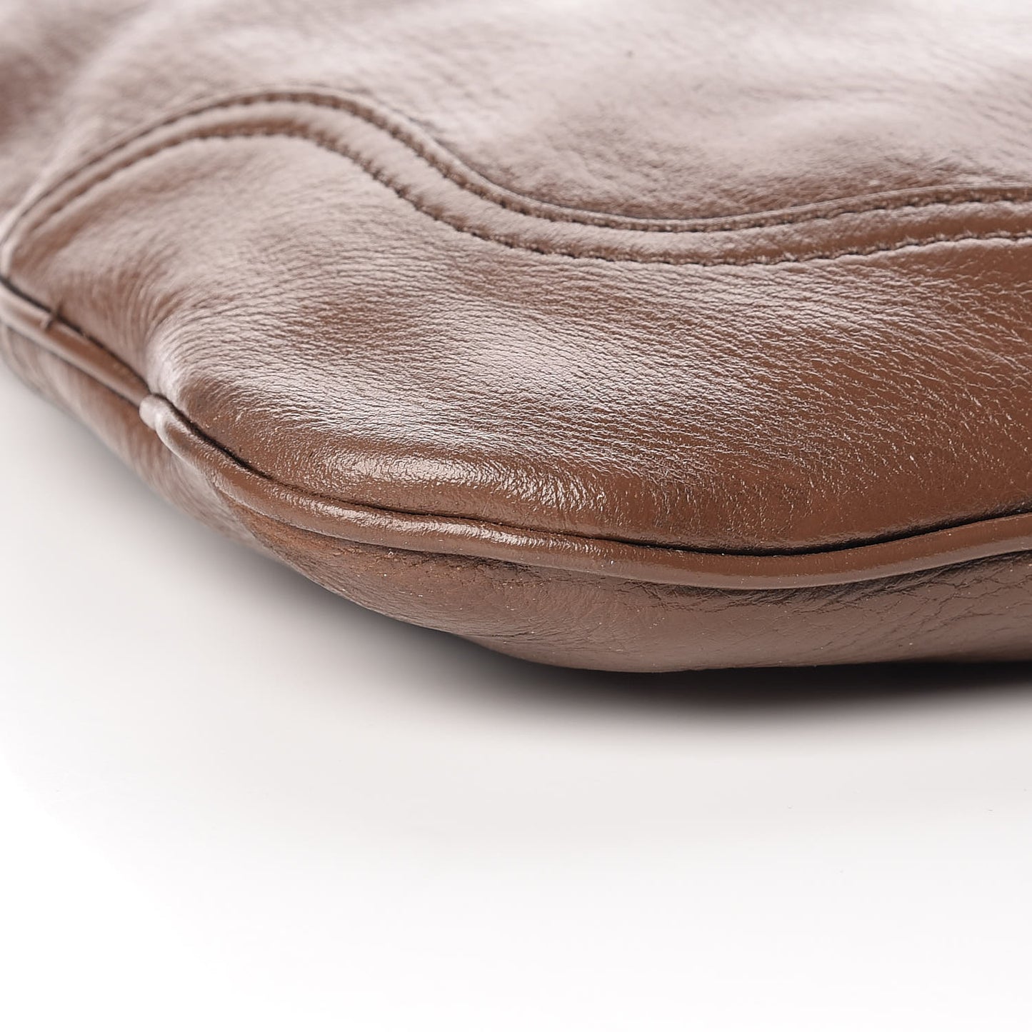 Vitello Daino Shoulder Bag Bruciato