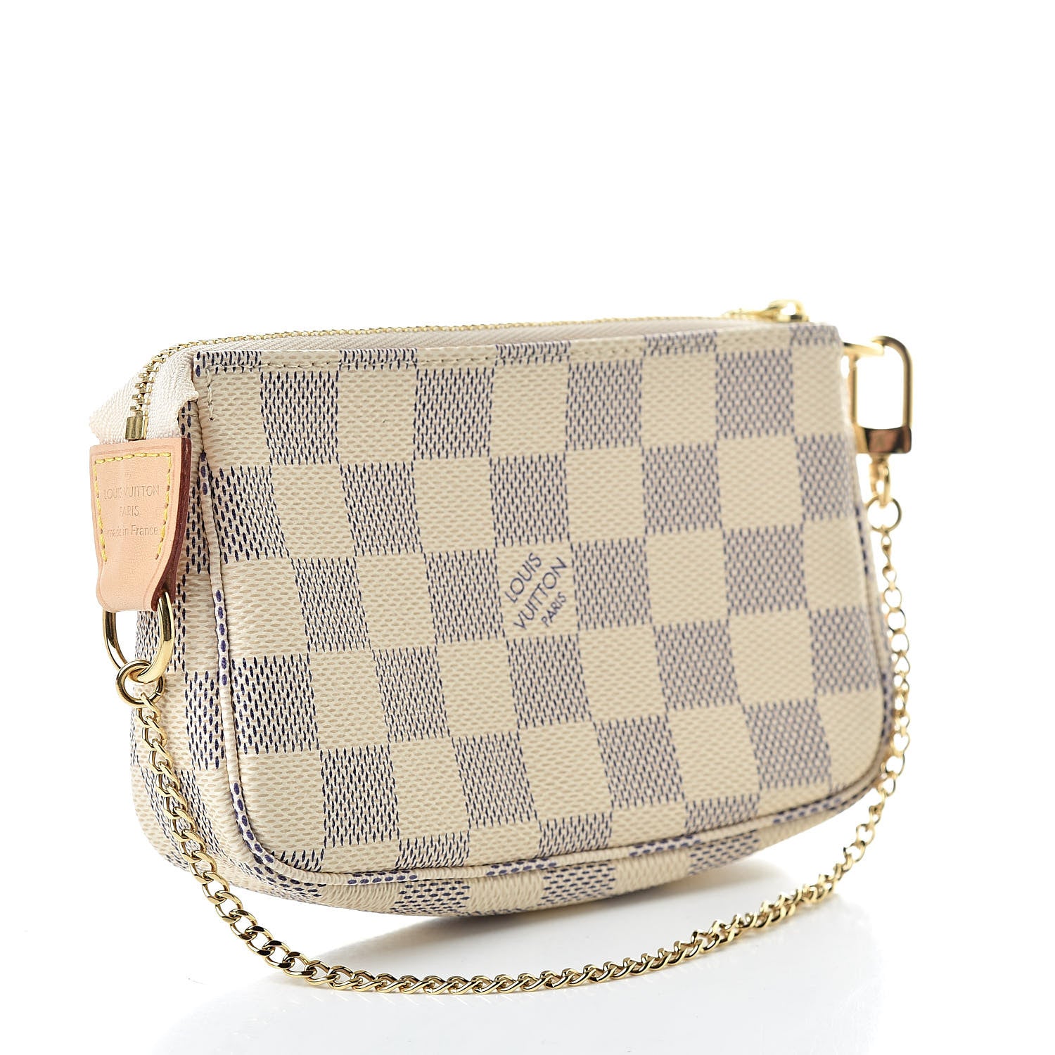 Louis Vuitton Damier Azur Mini Pochette Accessories 3 of 8