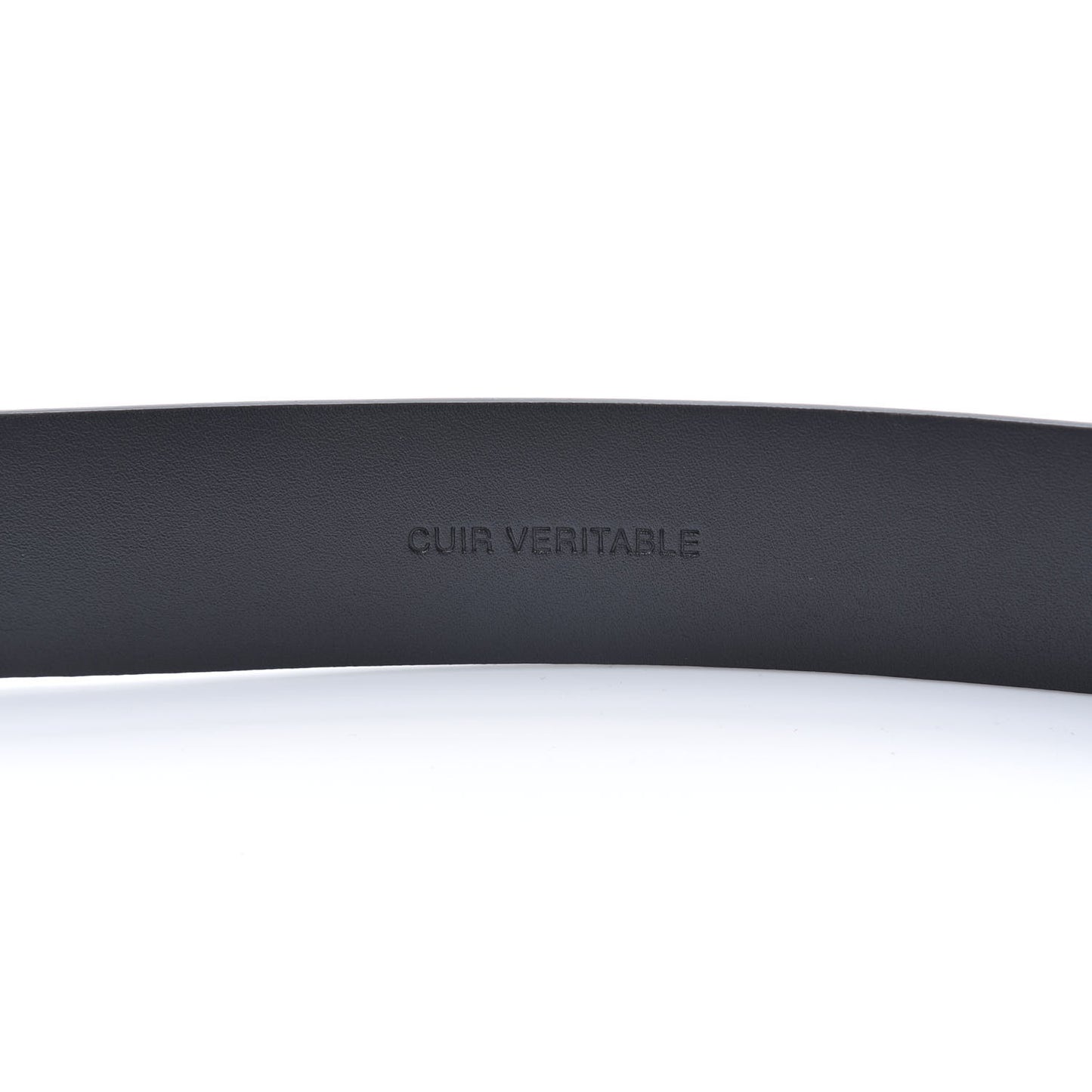 Calfskin CC Chain Belt 95 38 Black