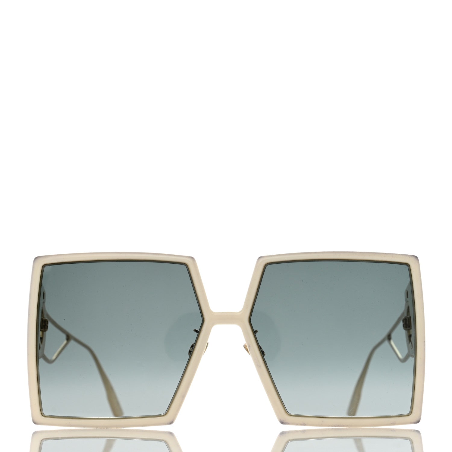 Christian Dior Square 30 Montaigne Sunglasses White 2 of 15