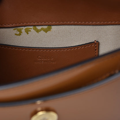 Chloe Patent Calfskin Small Tess Bag Caramel 9 of 11