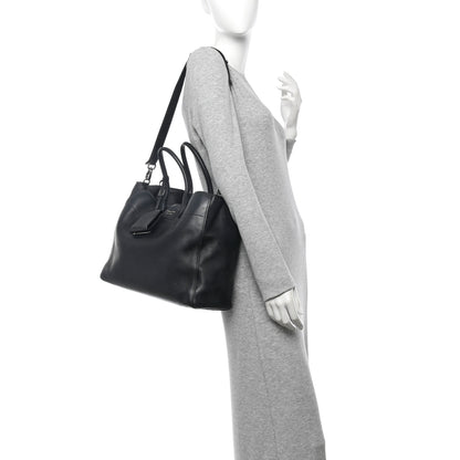 Prada City Calf Tote Black 2 of 14