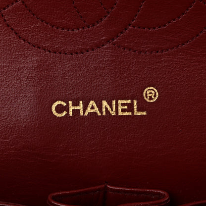 Chanel Lambskin Quilted Medium Double Flap Black 6 of 10
