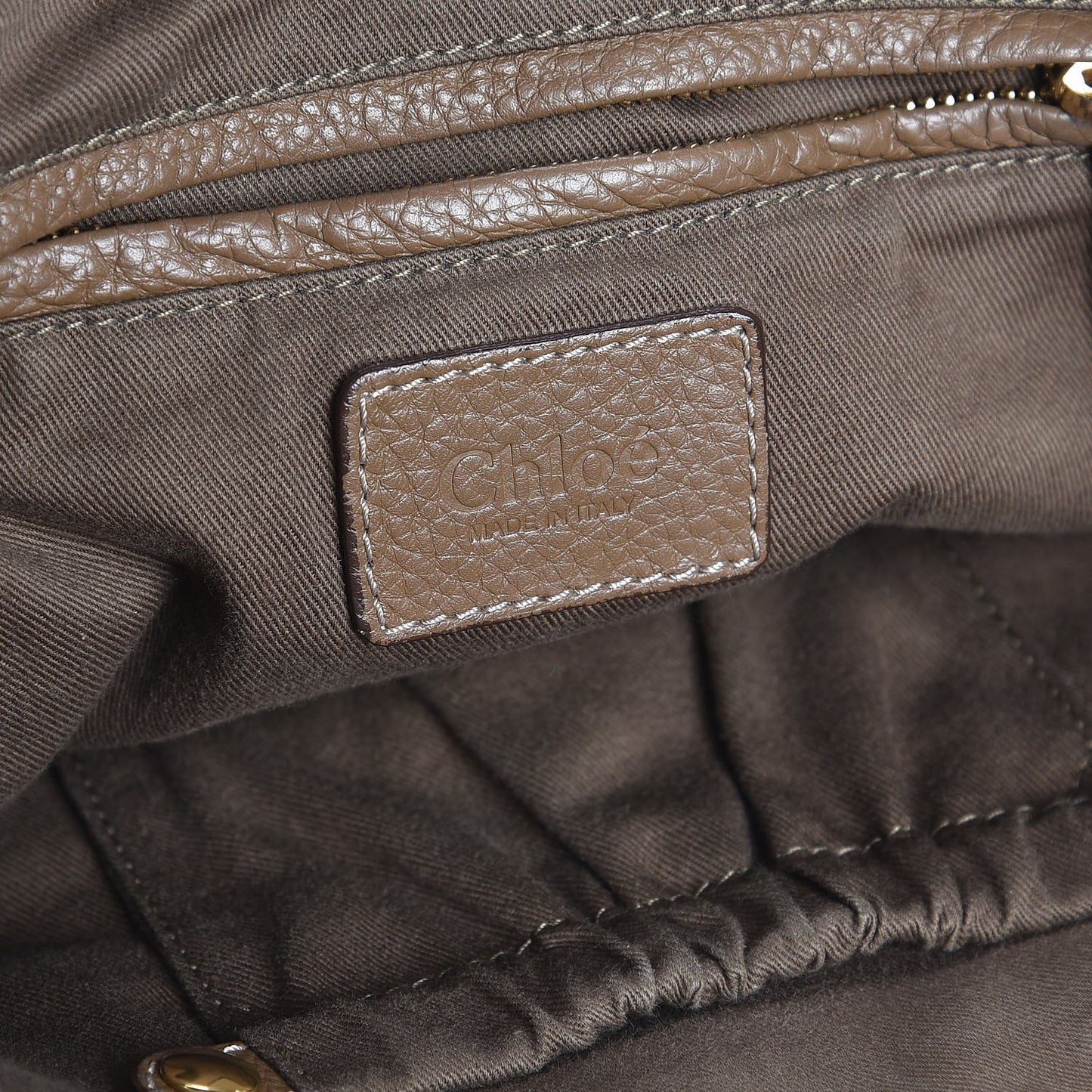 Calfskin Medium Marcie Satchel Barbour Khaki