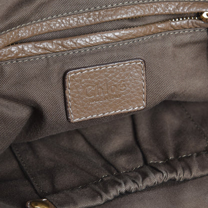 Chloe Calfskin Medium Marcie Satchel Barbour Khaki 7 of 8