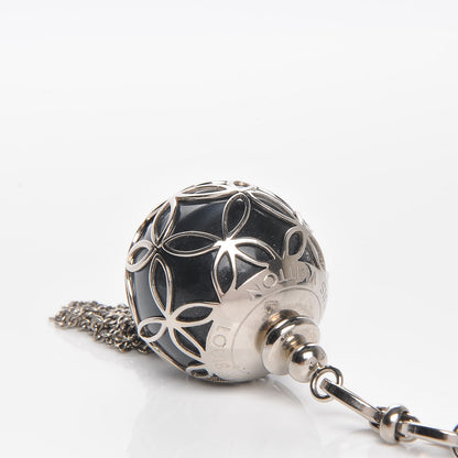 Louis Vuitton Ice Ball Key Holder Charm Silver 3 of 4