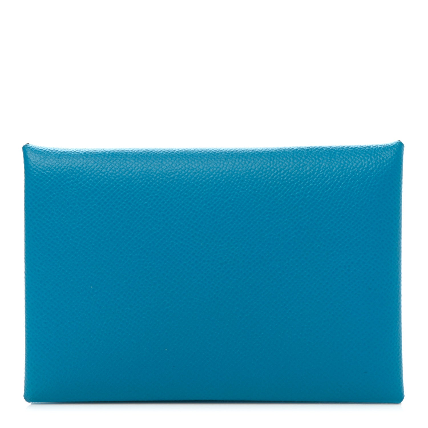 Hermes Epsom Calvi Card Case Bleu Frida 1 of 7