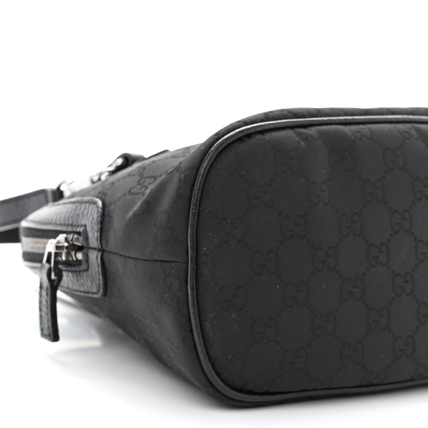 Monogram Dollar Calfskin Mini Dome Bag Black