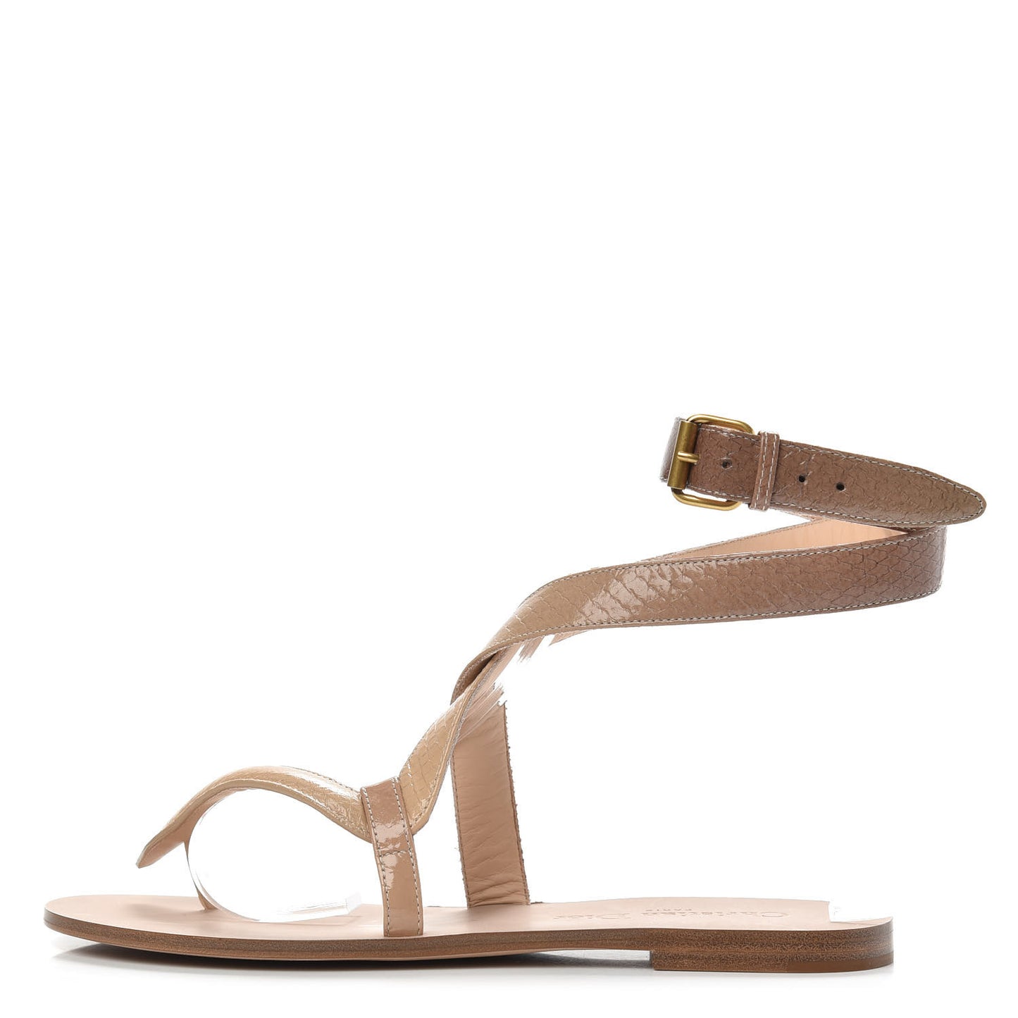 Ayers Degrade Poison-D Sandal 36 Nude