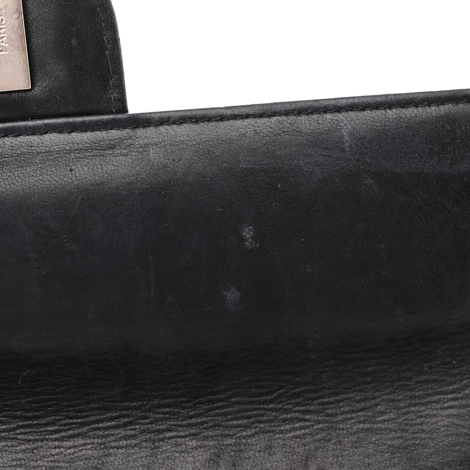 Chanel Patent Quilted East West Chocolate Bar Flap Black 11 of 15