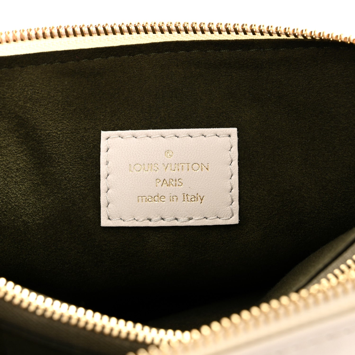 Louis Vuitton Lambskin Embossed Monogram Coussin PM Beige Cream 6 of 9