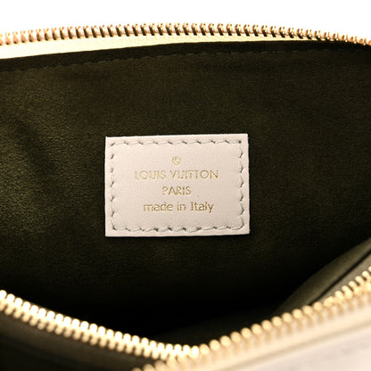 Louis Vuitton Lambskin Embossed Monogram Coussin PM Beige Cream 6 of 9