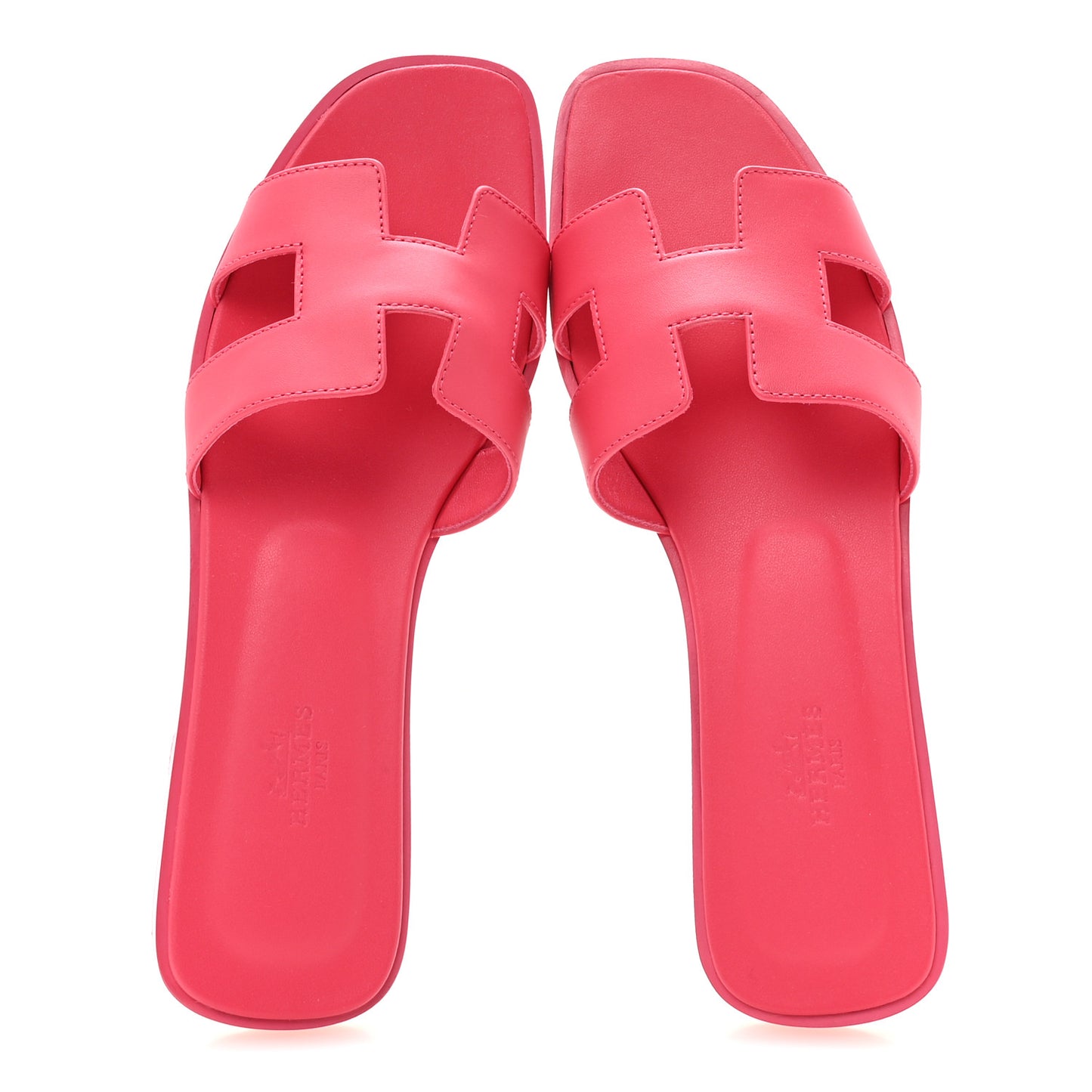 Box Calfskin Oran Sandals 40 Rose Vinicunca