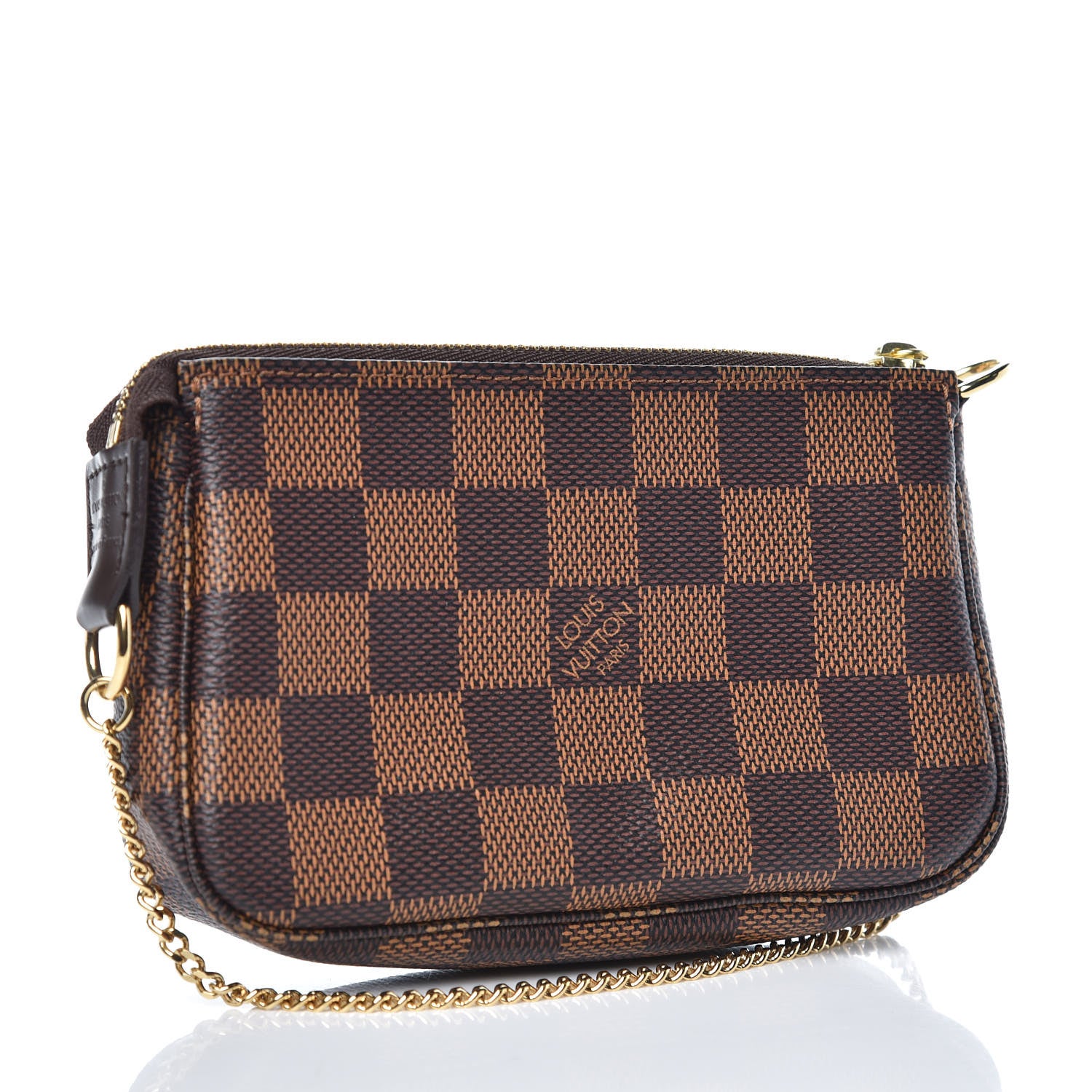 Louis Vuitton Damier Ebene Mini Pochette Accessories 3 of 7