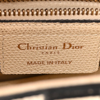 Christian Dior Grained Calfskin Saddle Bag White 6 of 18