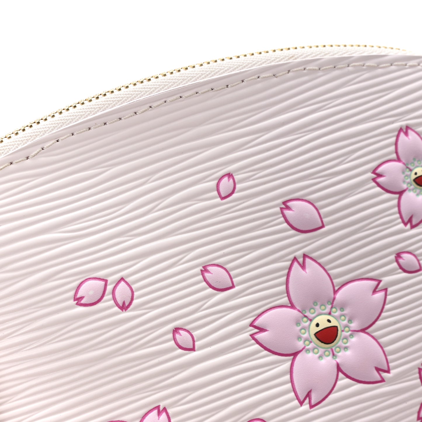 LV X TM Epi Cherry Blossom Cosmetic Pouch Pink