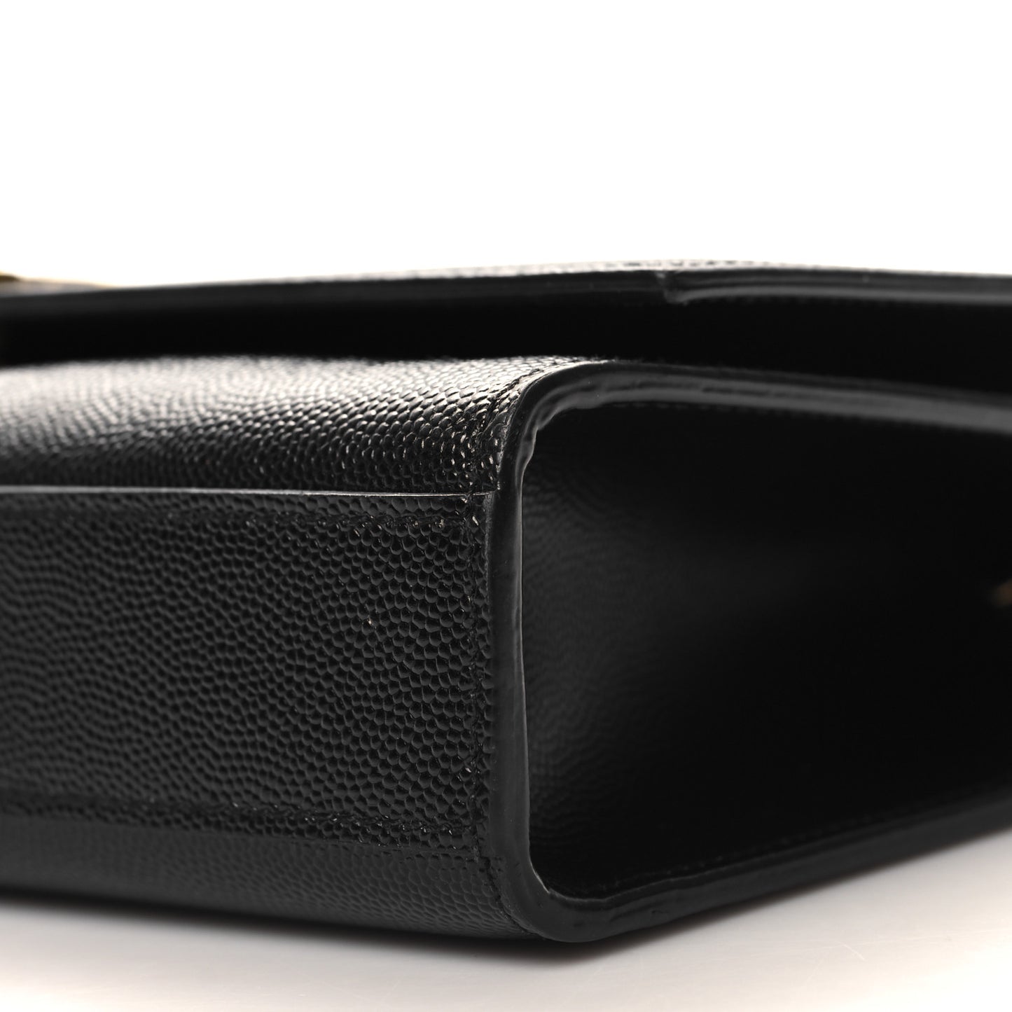 Grain De Poudre Medium Classic Monogram Kate Satchel Black