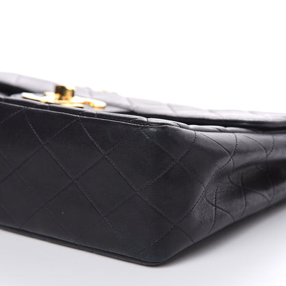Chanel Lambskin Quilted XL Jumbo Single Flap Black 8 of 18