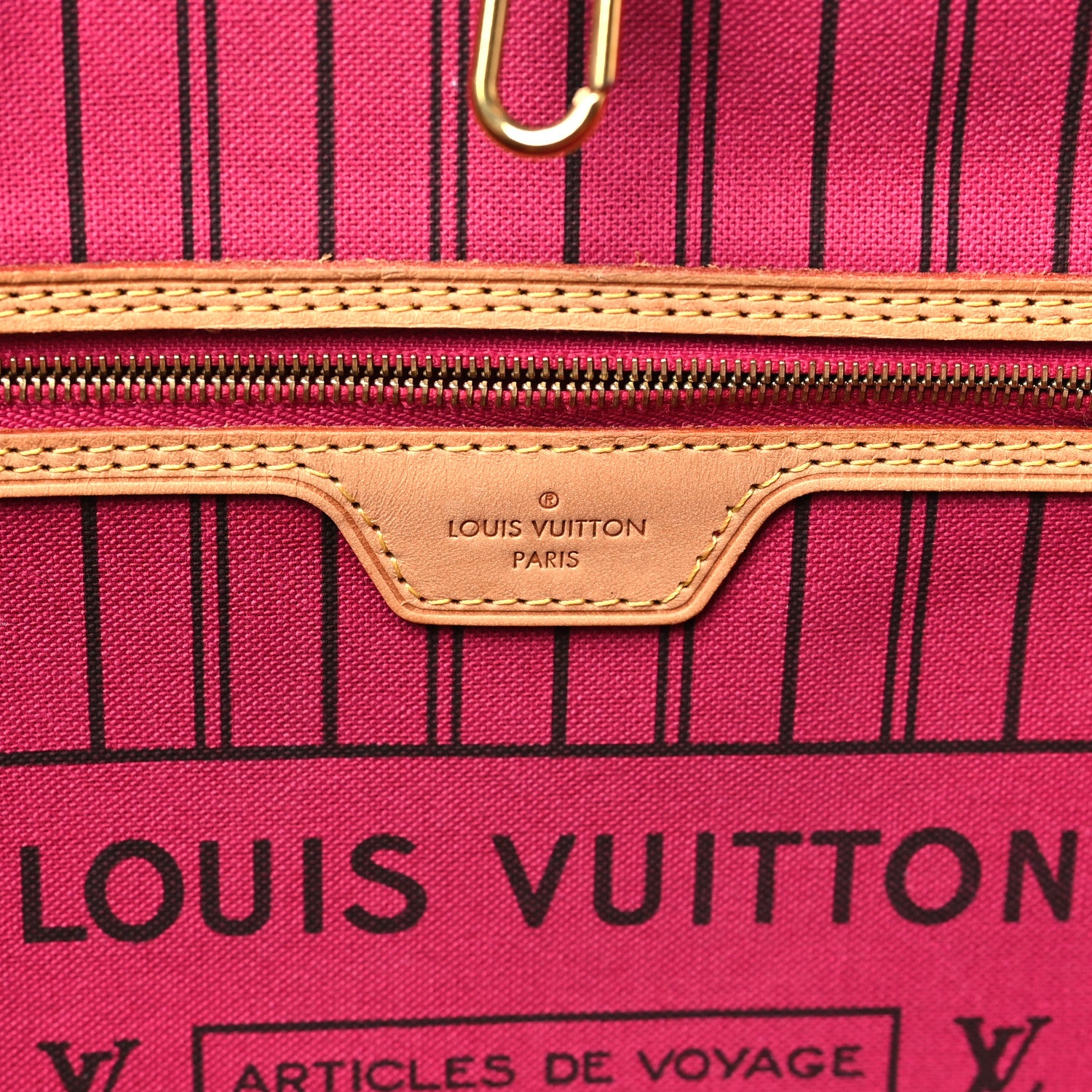 Louis Vuitton Monogram Neo Neverfull MM Fuchsia 7 of 10