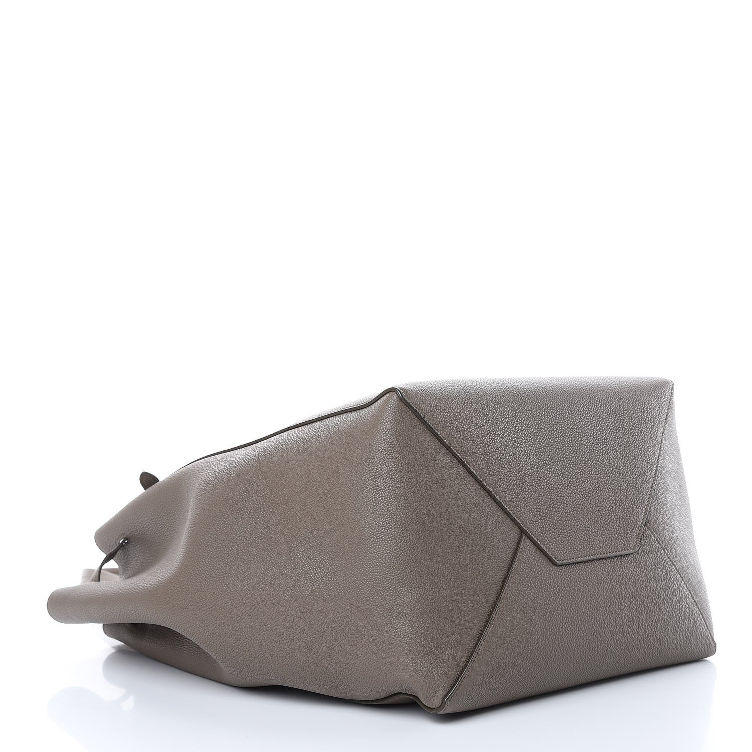 Celine Soft Grained Calfskin Medium Belt Cabas Phantom Taupe 4 of 12