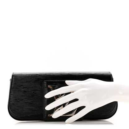 Louis Vuitton Epi Electric Sobe Clutch Black 2 of 9