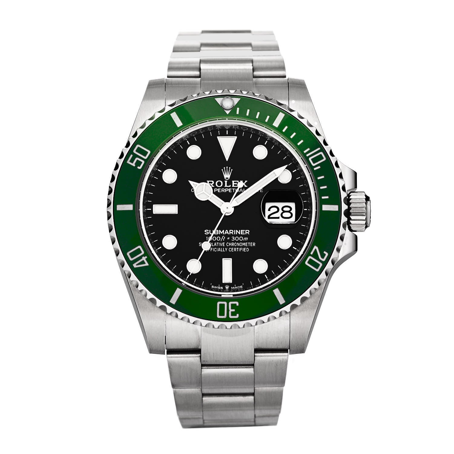 Rolex Stainless Steel 41mm Oyster Perpetual Submariner Date Starbucks Watch Black 126610LV 1 of 5