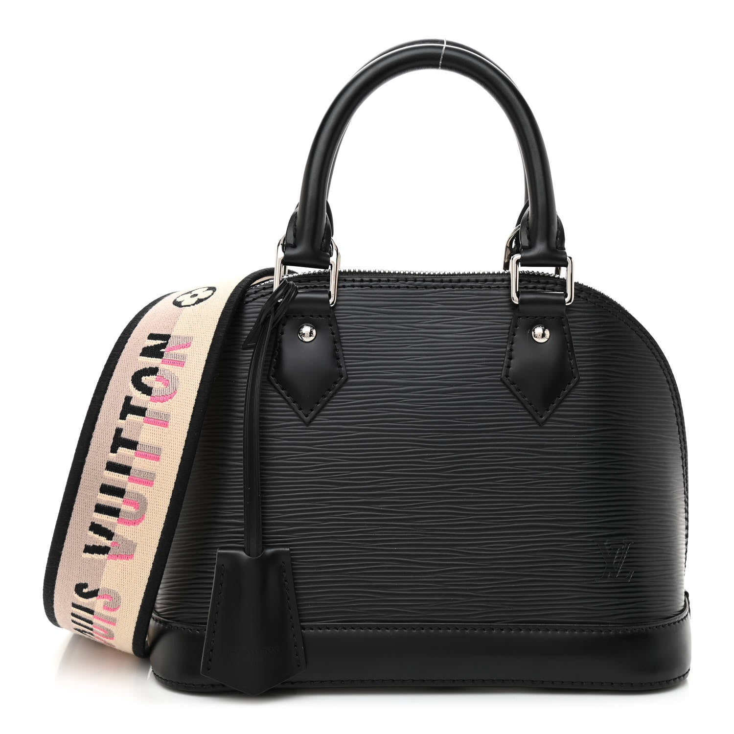 Louis Vuitton Epi Jacquard Alma BB Black 1 of 7