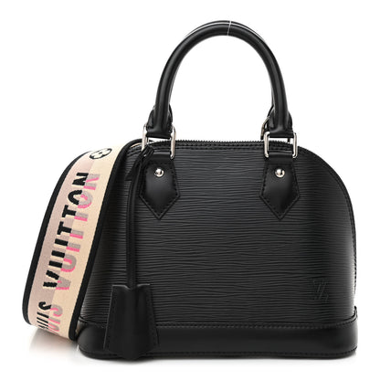 Louis Vuitton Epi Jacquard Alma BB Black 1 of 7