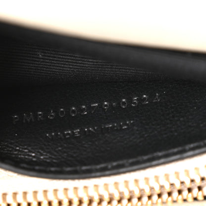 Saint Laurent Sheepskin Matelasse Chevron Monogram Medium College Bag Crema Soft 6 of 9