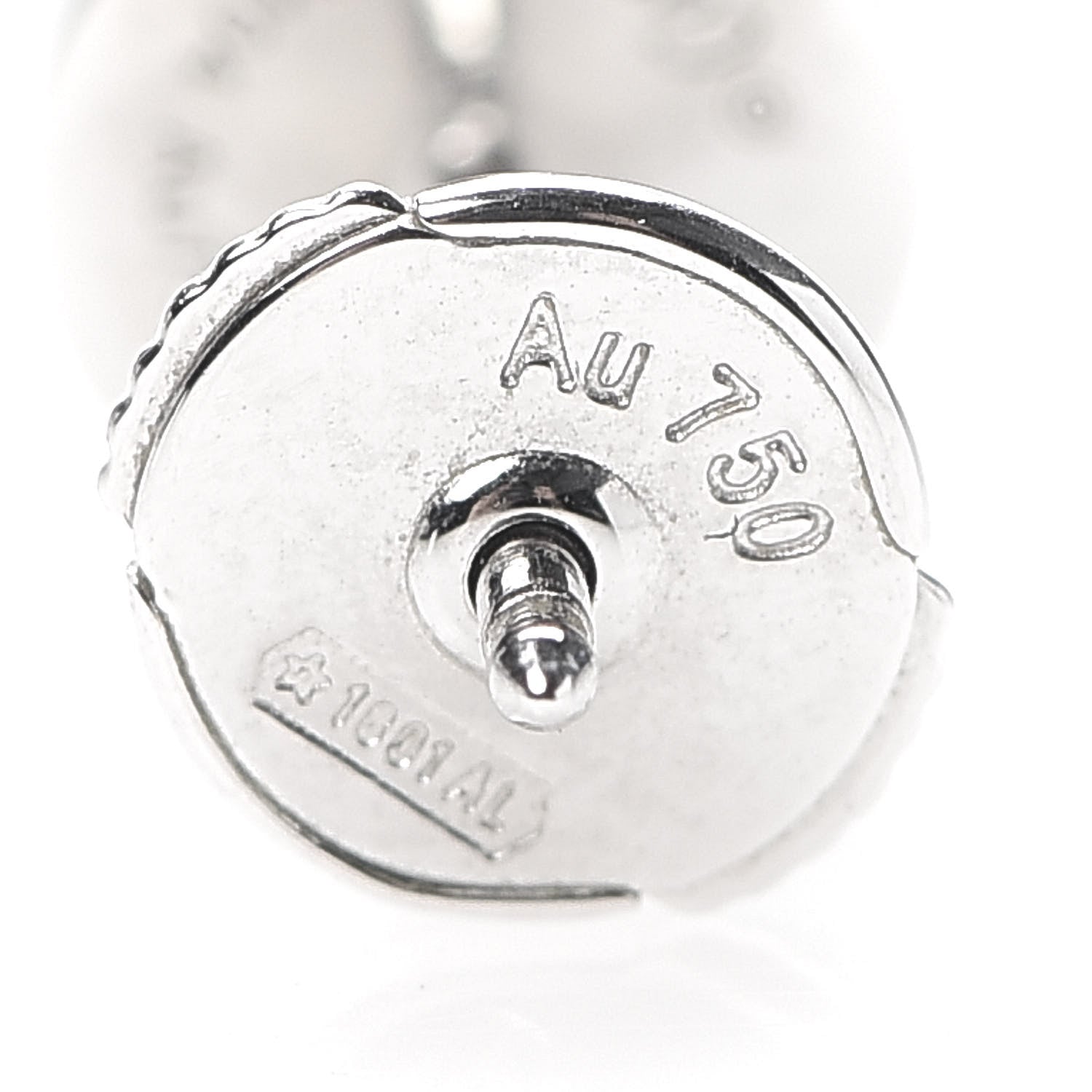 Cartier 18K White Gold LOVE Earrings 4 of 6