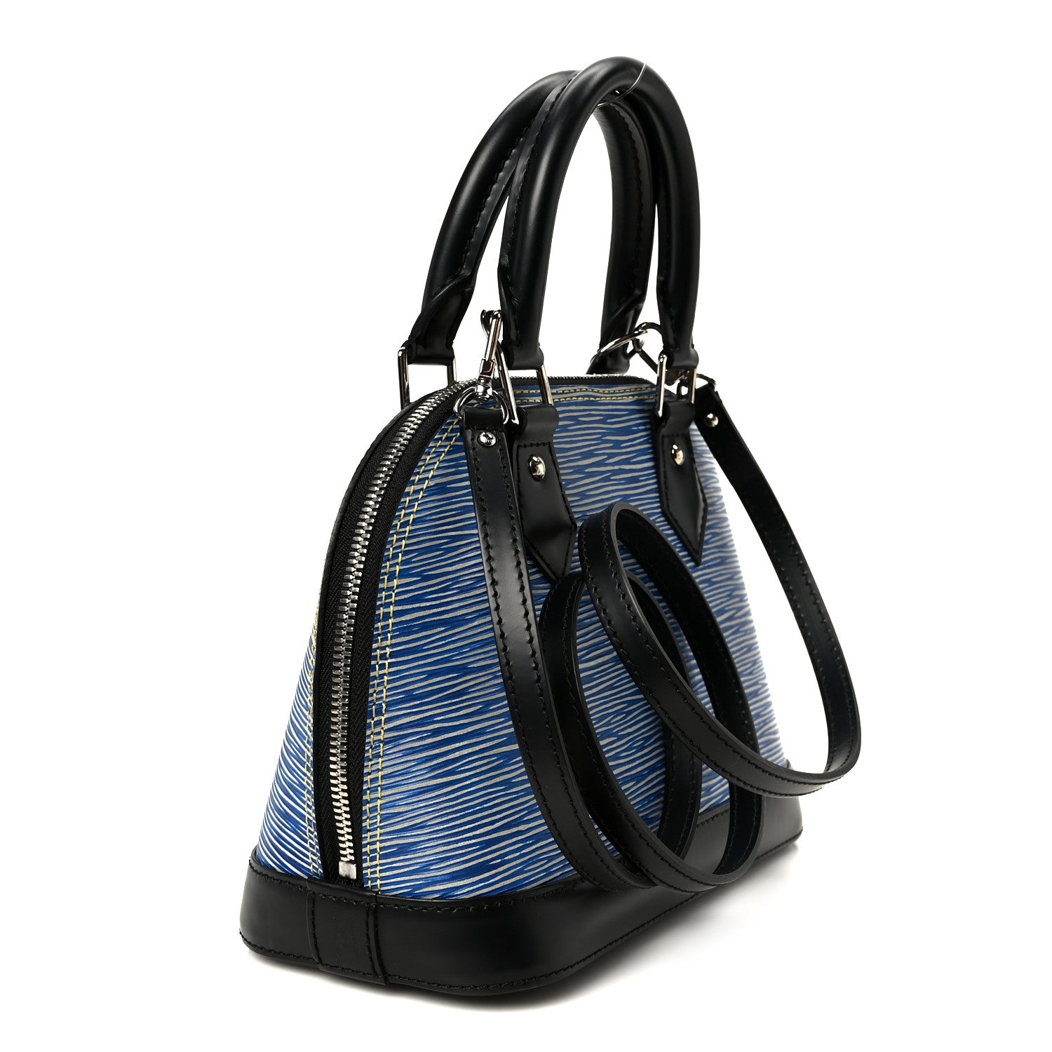 Louis Vuitton Epi Alma BB Denim Light 3 of 12