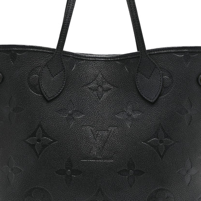 Louis Vuitton Empreinte Monogram Giant Neverfull MM Black 7 of 9