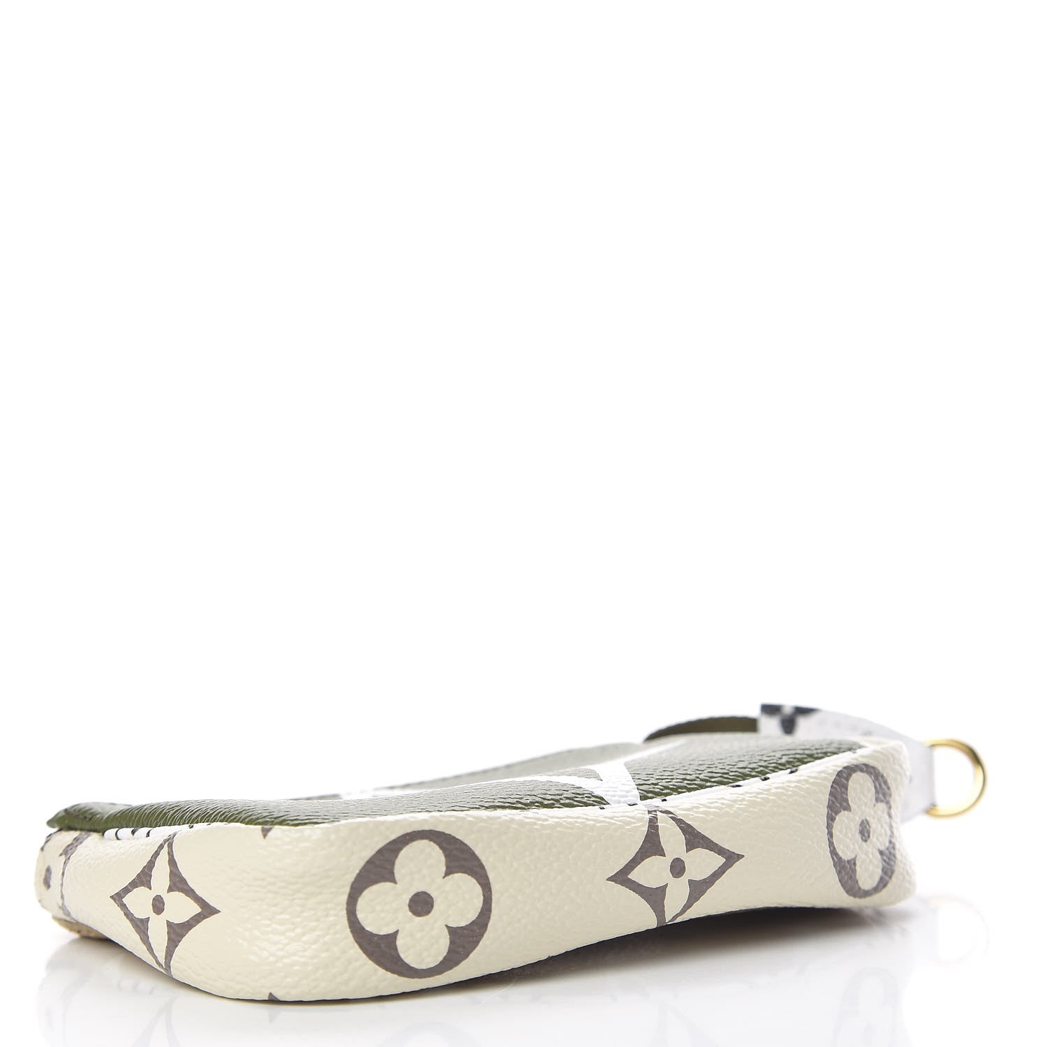 Louis Vuitton Monogram Giant Micro Pochette Accessories Kaki White 4 of 8