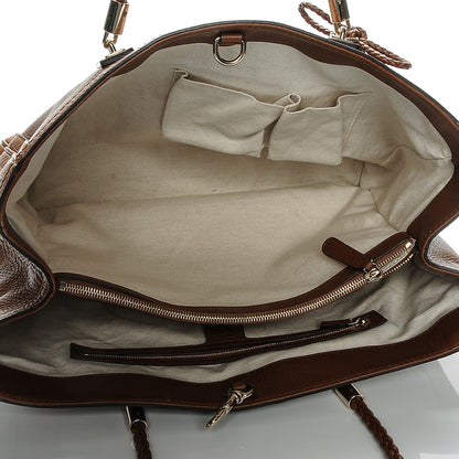 Gucci Cellarius Calfskin Medium Bella Tote Cuir 5 of 7