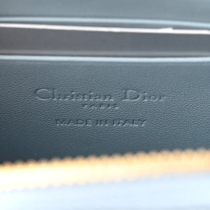 Christian Dior Patent Cannage Lady Dior Phone Holder Cloud Blue 6 of 10