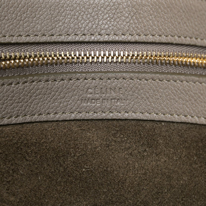 Celine Soft Grained Calfskin Medium Belt Cabas Phantom Taupe 10 of 15