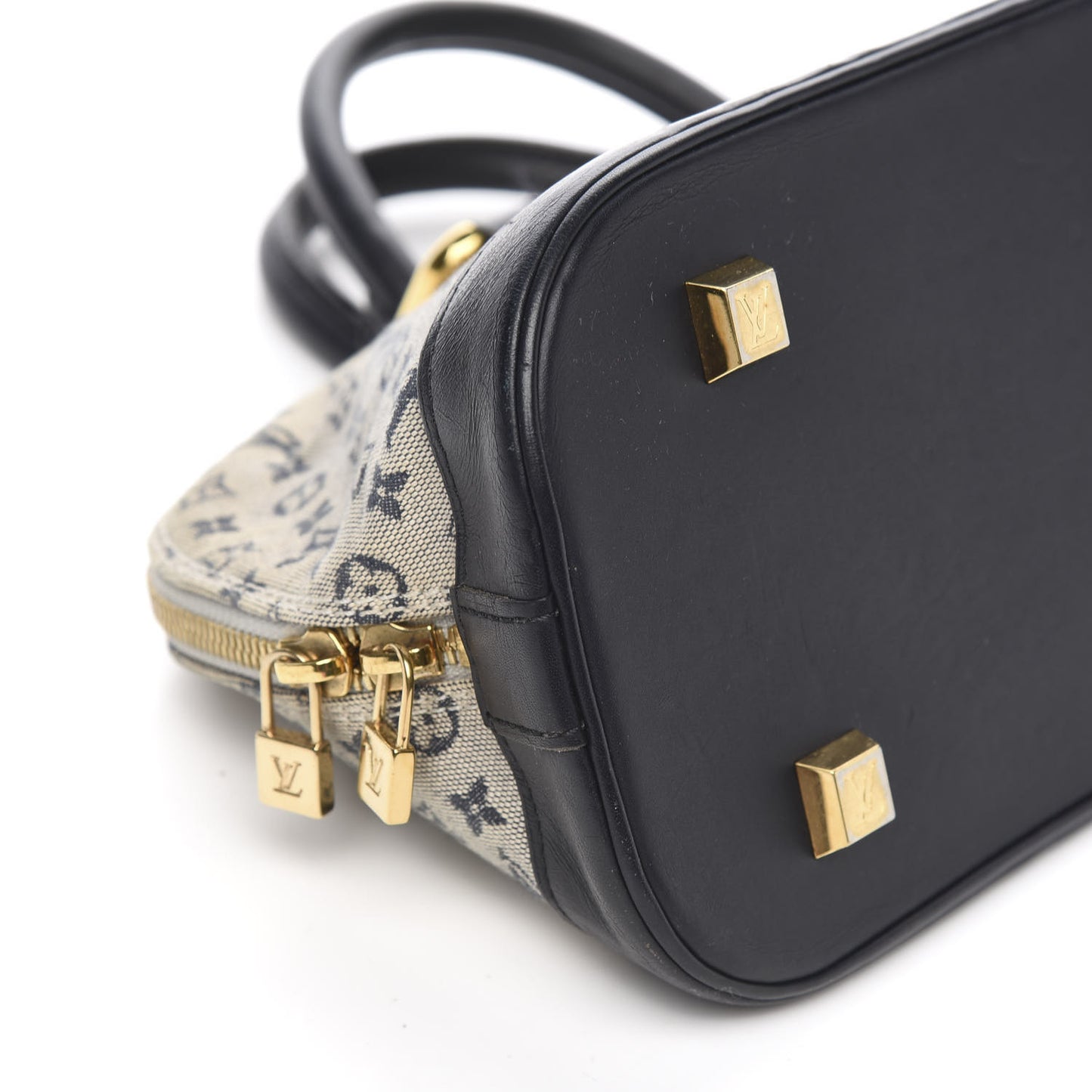 Mini Monogram Alma Long Blue