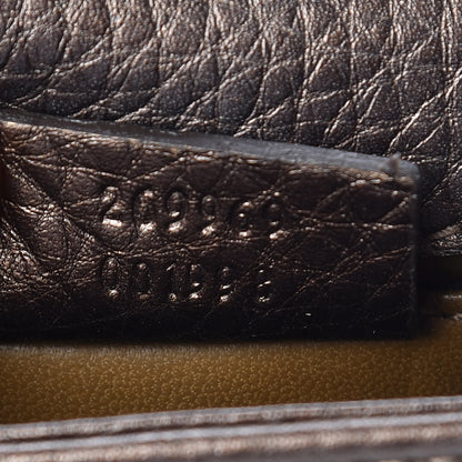 Gucci Calfskin Mini Bamboo Night Evening Bag Bronze 7 of 7
