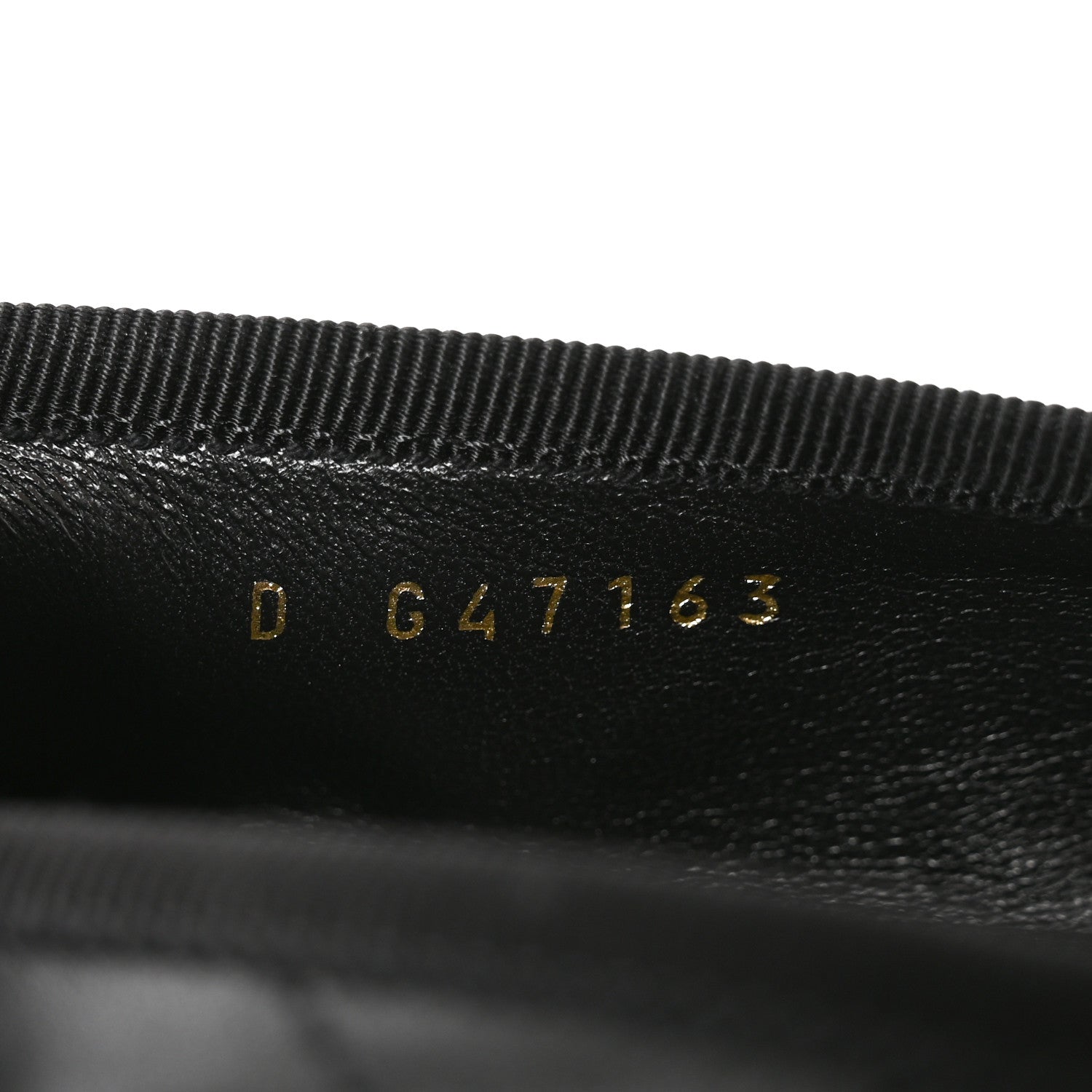 Chanel Lambskin Quilted CC Cambon Ballet Flats 37.5 Black White 8 of 9