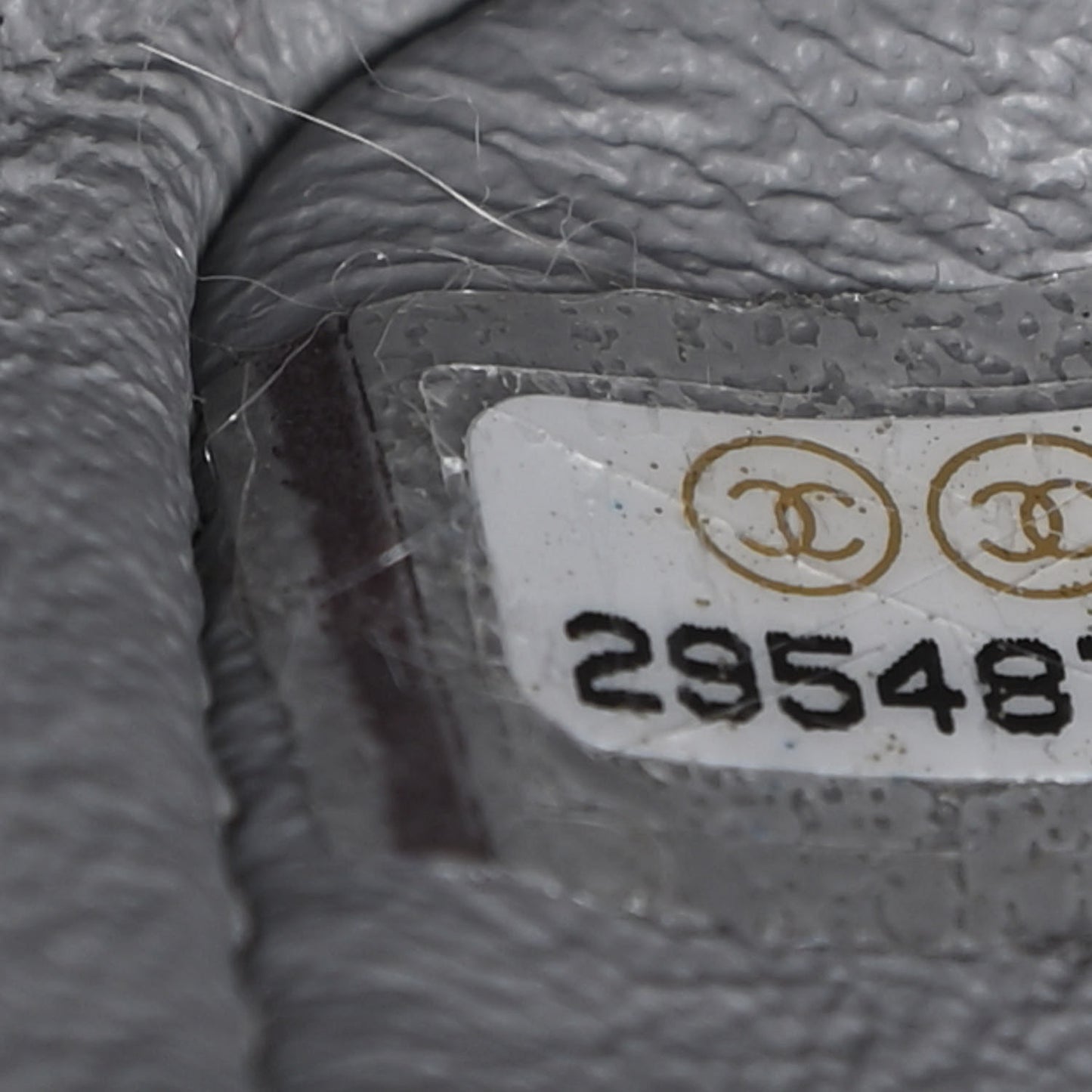 Aged Calfskin Quilted 2.55 Reissue Mini Flap Grey