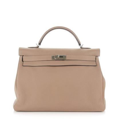 Hermes Togo Kelly Retourne 40 Gris Tourterelle 1 of 20