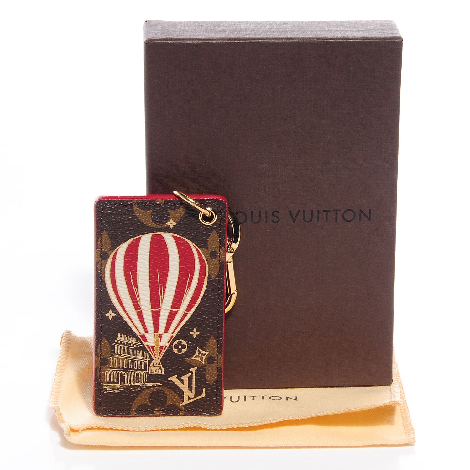Louis Vuitton Monogram Illustre Air Balloon Bag Charm 3 of 6