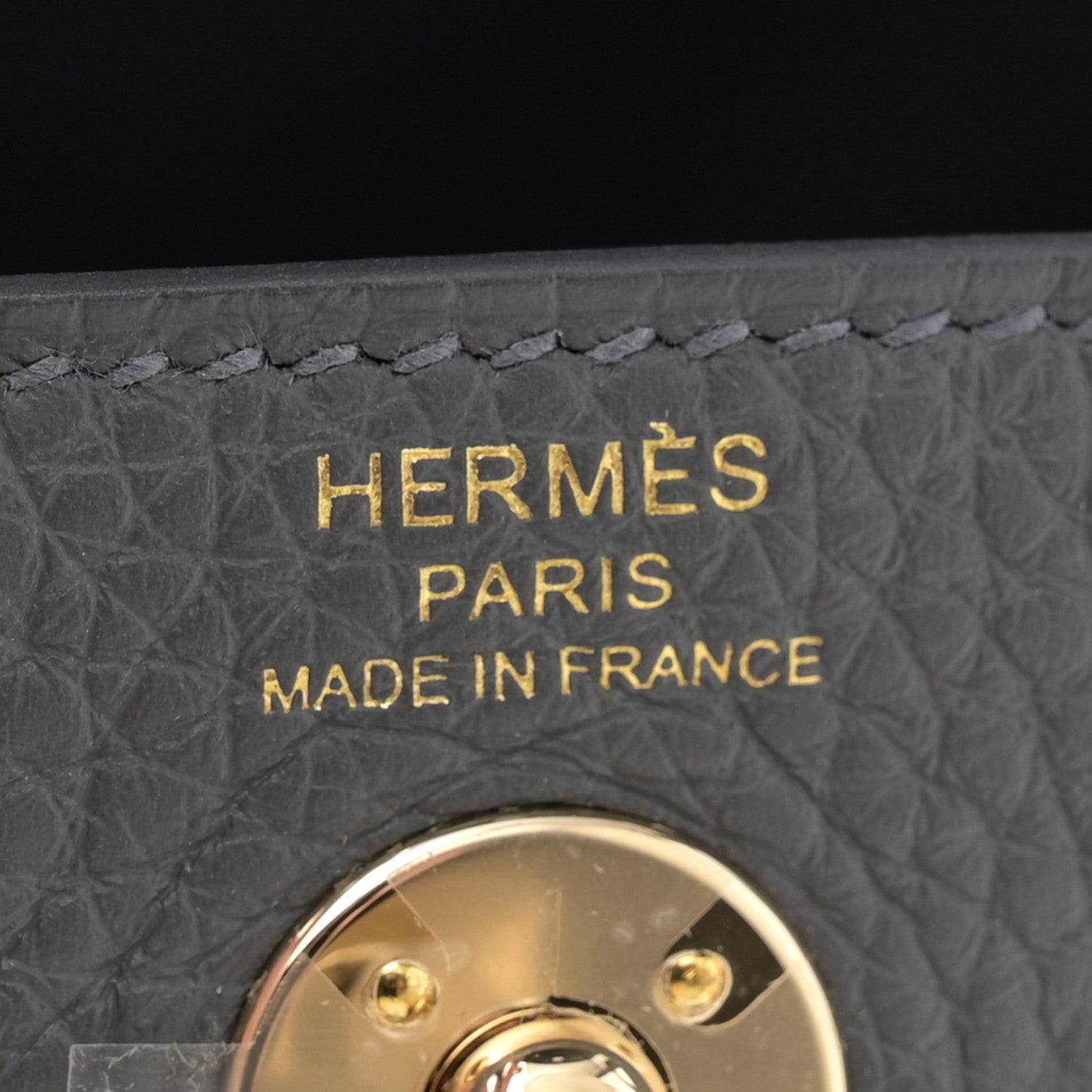 Hermes Taurillon Clemence Mini Lindy 20 Ardoise 6 of 11
