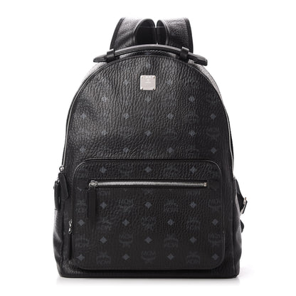 MCM Visetos Medium Stark Backpack Black 1 of 9