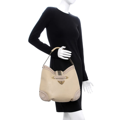 Christian Dior Calfskin Suede Jeanne Hobo Beige 2 of 10